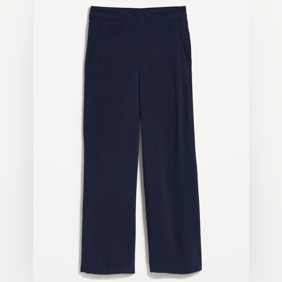 NWT! Navy High-Waisted Playa Soft-Spun Wide-Leg Pants - Multiple Sizes ♥️ - Picture 4 of 6